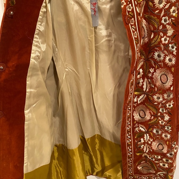 Vintage Biya by Johnny Was Embroidered Coat - Picture 4 of 8